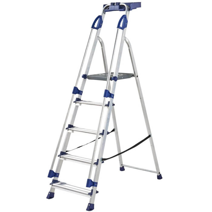 Werner Workstation Aluminium Stepladders