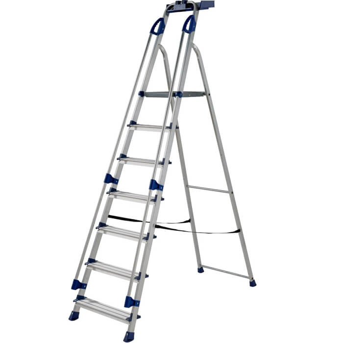 Werner Workstation Aluminium Stepladders