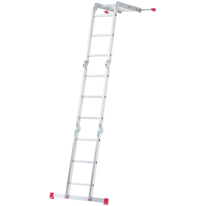 Werner 12 Way Combination Multi-Purpose Aluminium Stepladder