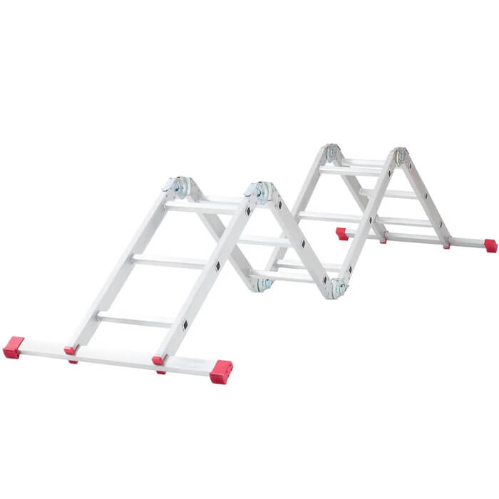 Werner 12 Way Combination Multi-Purpose Aluminium Stepladder