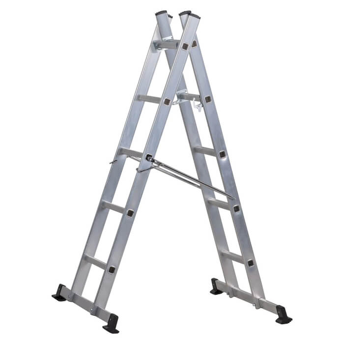 Werner 5 Way Combination Aluminium Stepladder