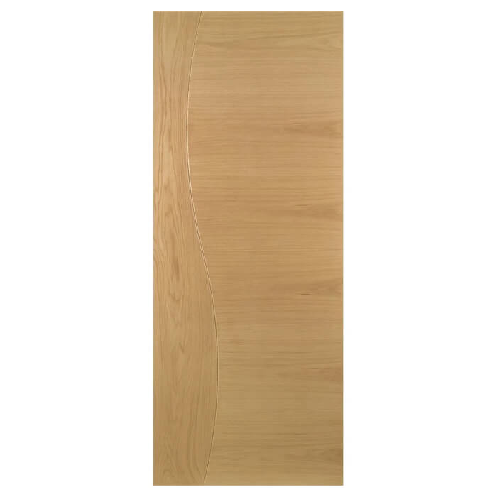 Deanta Cadiz Pre-Finished Oak 2-Panels Internal Fire Door