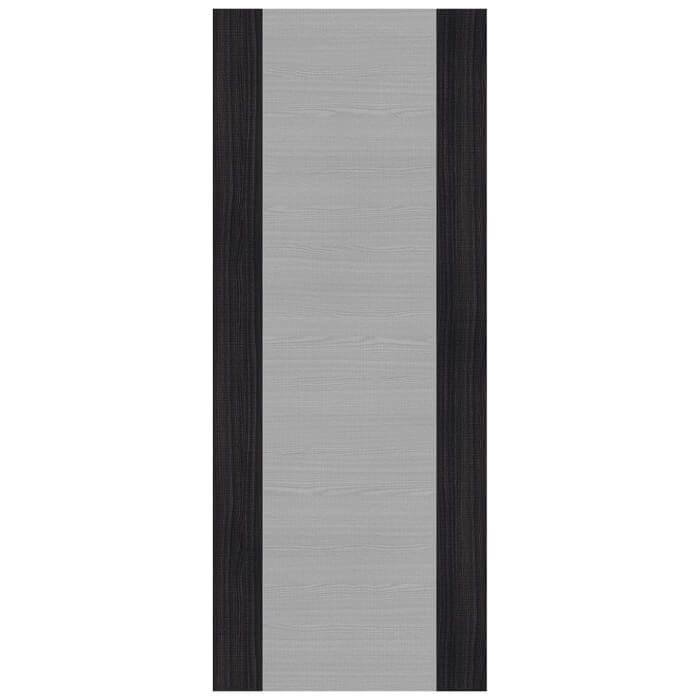 Deanta Pre-Finished Light Grey Ash With Dark Grey Ash Edges Internal Flush FD60 Fire Door