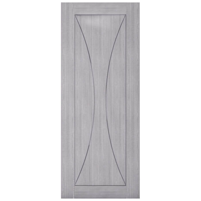 Deanta Sorrento Pre-Finished Light Grey Ash 3-Panels Internal Fire Door