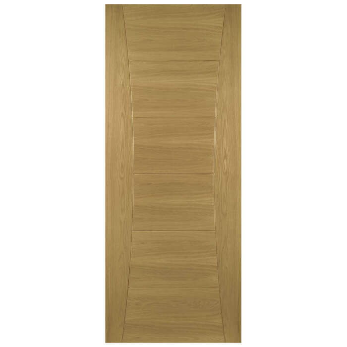 Deanta Pamplona Pre-Finished Oak 6-Panels Internal Fire Door