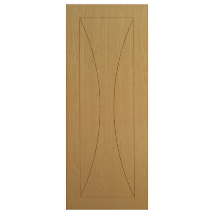 Deanta Sorrento Pre-Finished Oak 3-Panels Internal Door