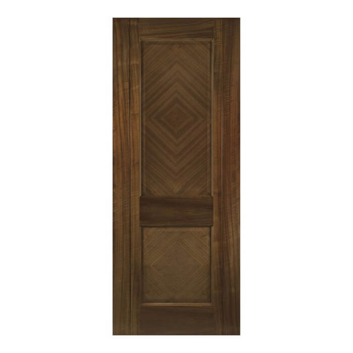 Deanta Kensington Pre-Finished Walnut 2-Panels Internal Door