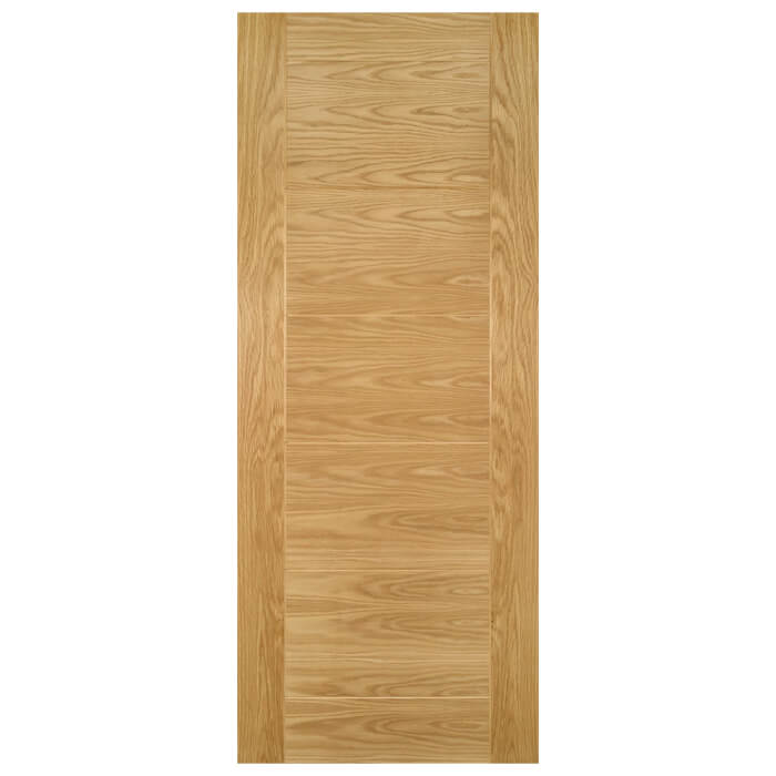 Deanta Seville Pre-Finished Oak 7-Panels Internal Door