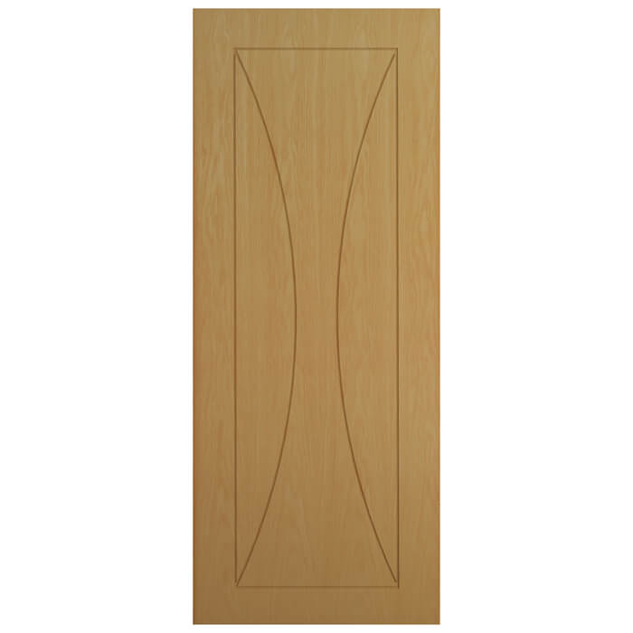 Deanta Sorrento Pre-Finished Oak 3-Panels Internal Fire Door