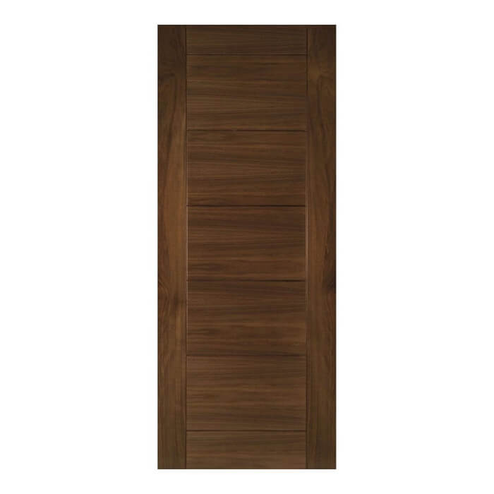 Deanta Seville Pre-Finished Walnut 7-Panels Internal Fire Door