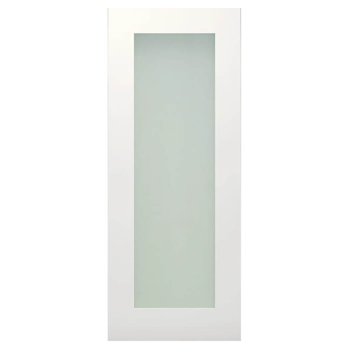 Deanta Denver White Primed 1-Lite Internal Obscure Glazed Door