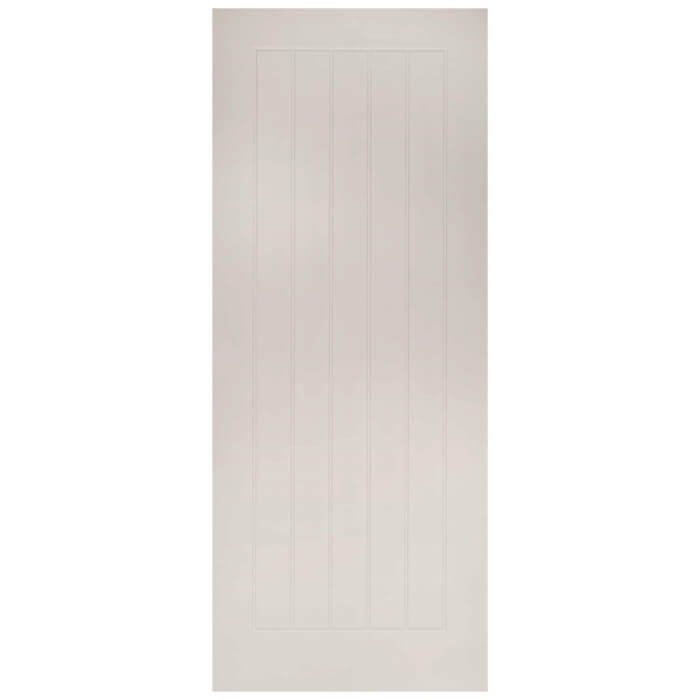 Deanta Ely White Primed 1-Panel Internal Fire Door