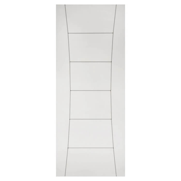 Deanta Pamplona White Primed 6-Panels Internal Fire Door