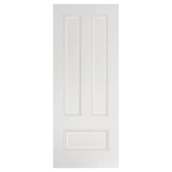 Deanta Canterbury White Primed 3-Panels Internal Fire Door