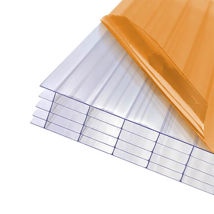 Axiome Clear 25mm Multiwall Polycarbonate Sheet 1400mm Wide