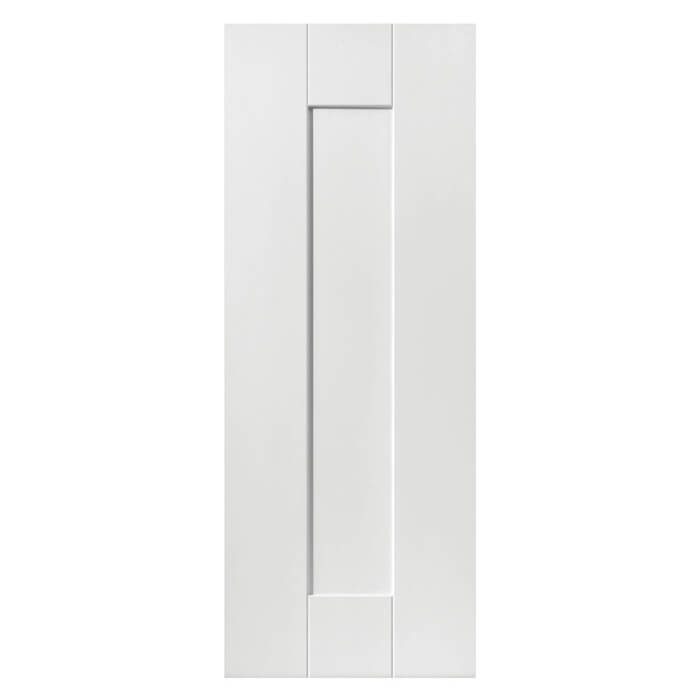 JB Kind Axis White Primed 1-Panel Internal Fire Door