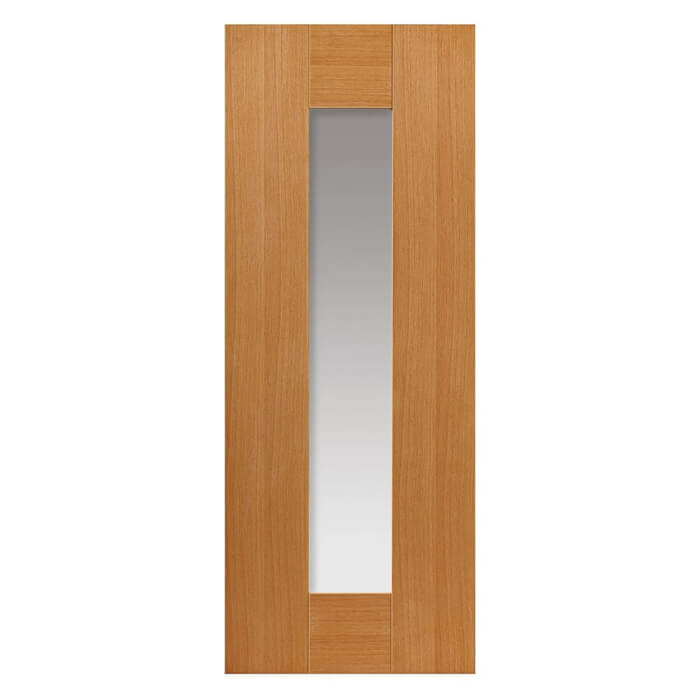 JB Kind Axis Pre-Finished Oak 1-Lite Internal Glazed Door