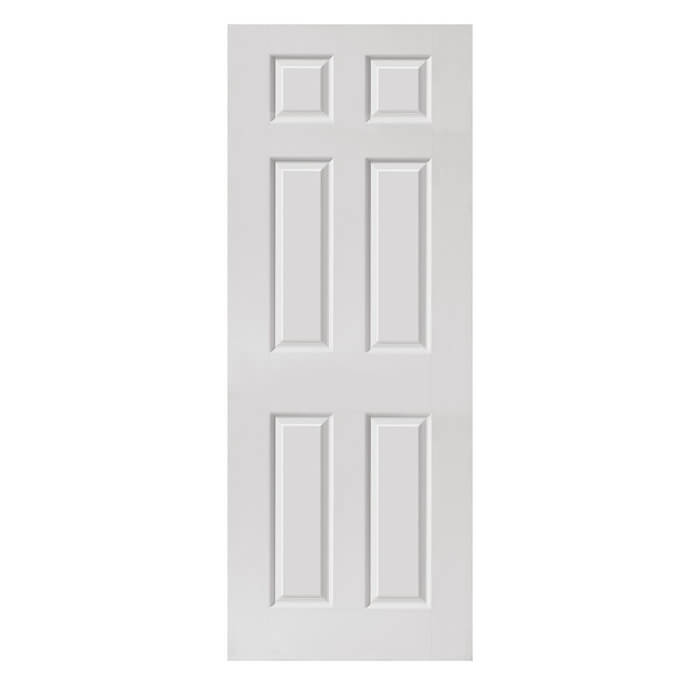 JB Kind Colonist White Primed Smooth 6-Panels Internal Door