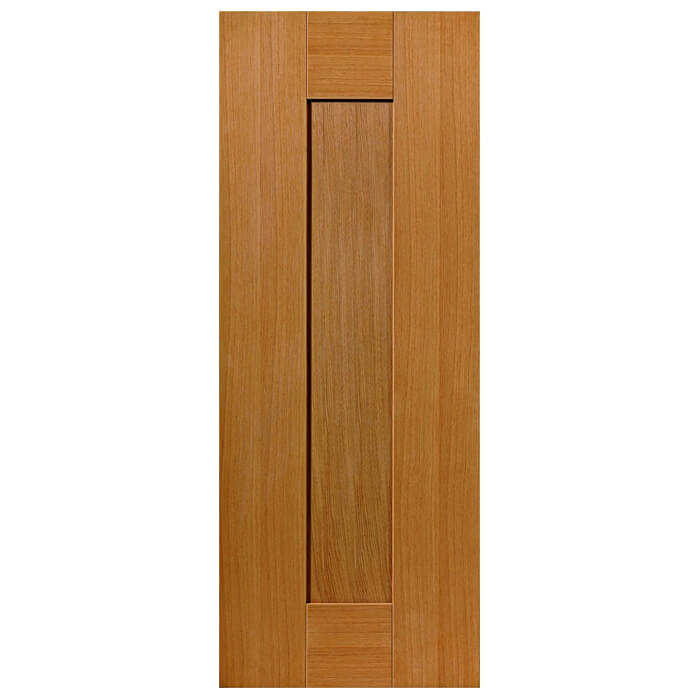 JB Kind Axis Pre-Finished Oak 1-Panel Internal Fire Door