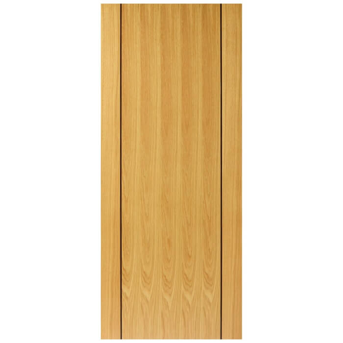 JB Kind Chartwell Pre-Finished Oak 1-Panel Internal Fire Door