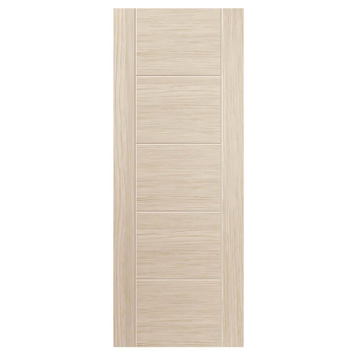 JB Kind Tigris Fully Finished Ivory 5-Panels Laminate Internal Fire Door