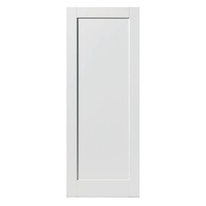 JB Kind Antigua White Primed 1-Panel Internal Door