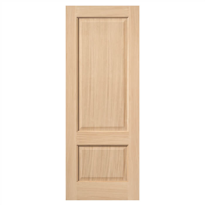 JB Kind Trent Un-Finished Oak 2-Panels Internal Fire Door