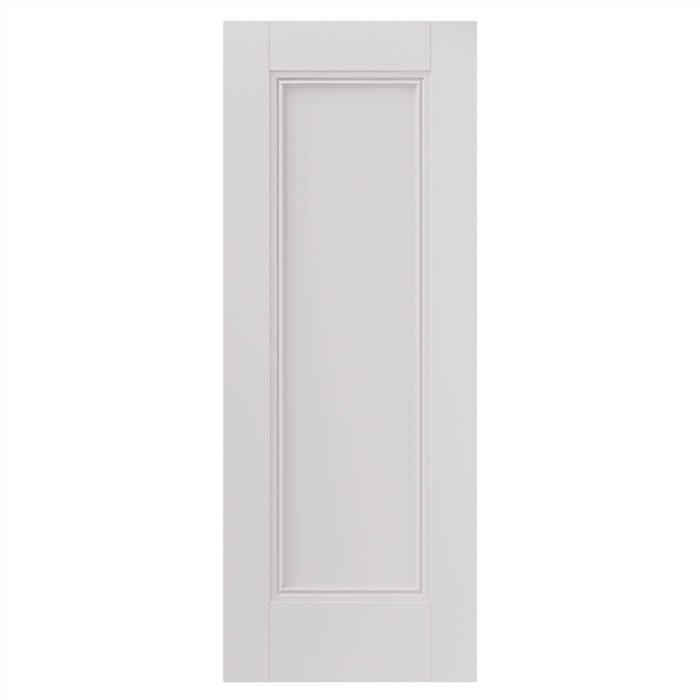 JB Kind Belton White Primed 1-Panel Internal Door