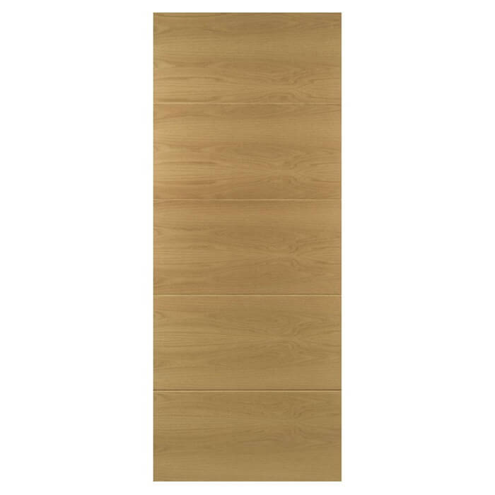 Deanta Augusta Pre-Finished Oak 5-Panels Internal Door