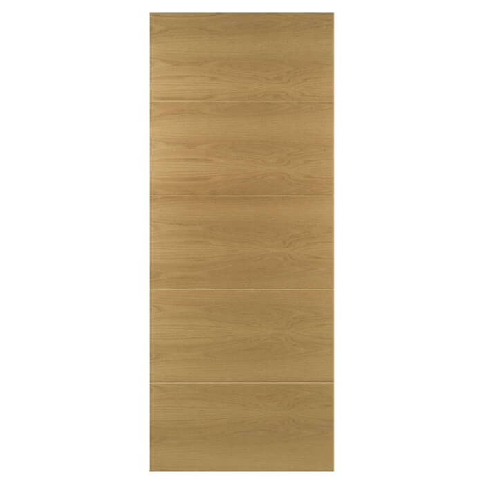 Deanta Augusta Pre-Finished Oak 5-Panels Internal Fire Door