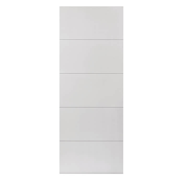 JB Kind Adelphi White Primed 5-Panels Internal Door