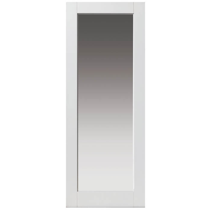 JB Kind Tobago White Primed 1-Lite Internal Glazed Fire Door