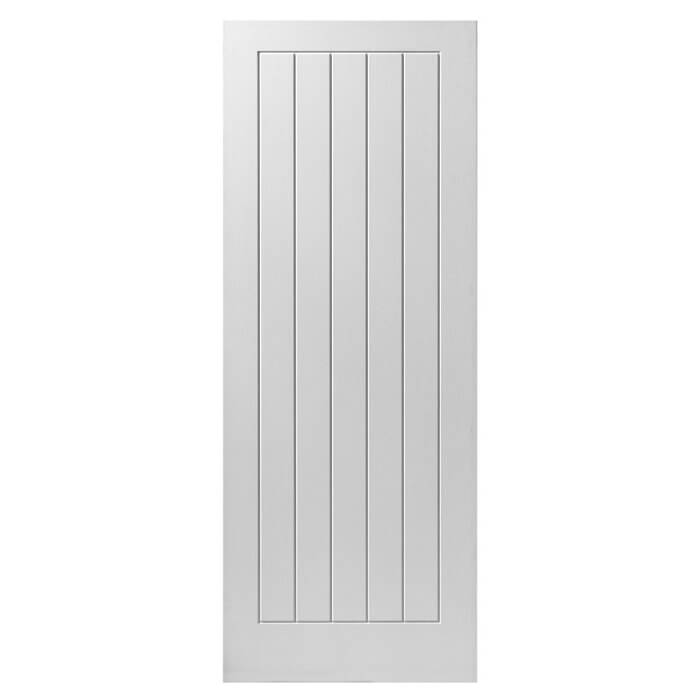 JB Kind Cottage White Primed 1-Panel Internal Fire Door