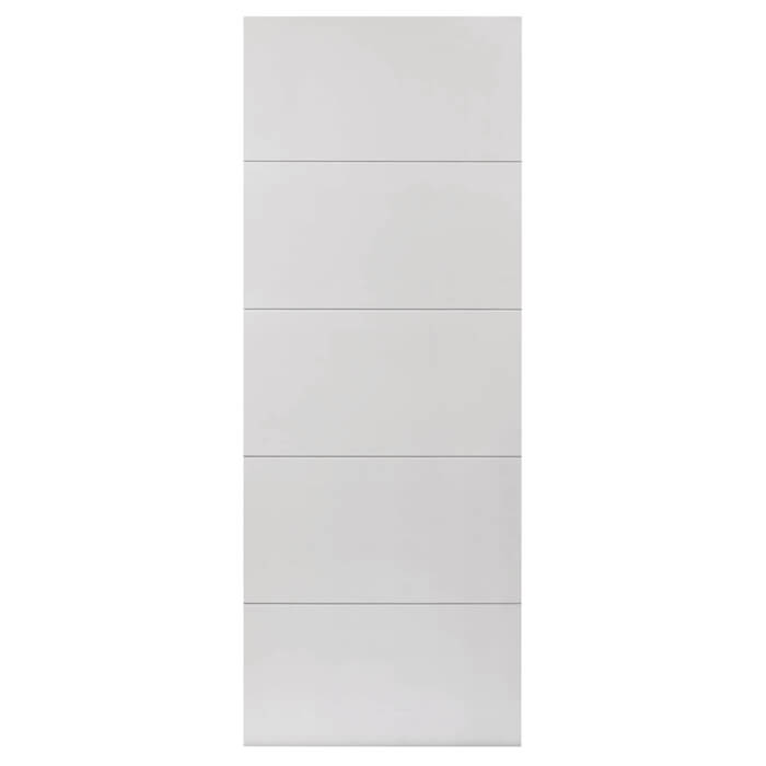 JB Kind Adelphi White Primed 5-Panels Internal Fire Door