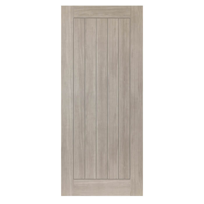 JB Kind Colorado Pre-Finished Grey 5-Panels Laminated Internal Door