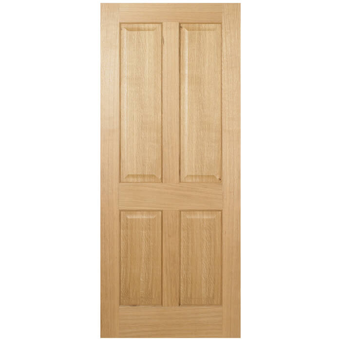 LPD Regency Pre-Finished Oak 4-Panels Internal Door