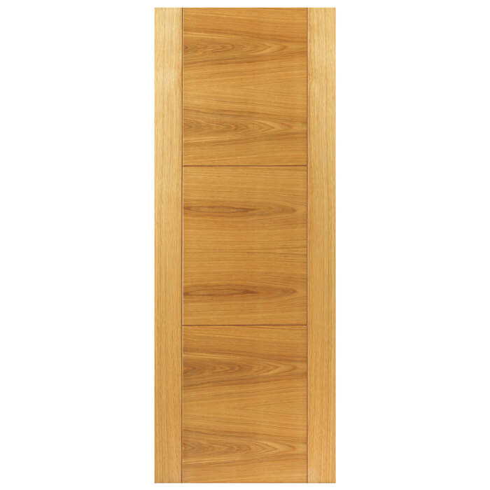 JB Kind Mistral Pre-Finished Oak 3-Panels Internal Door