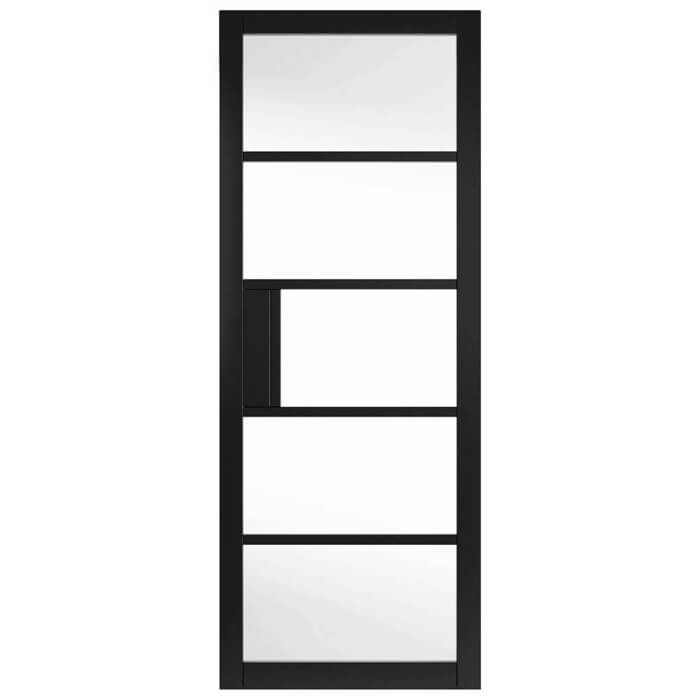 JB Kind Metro Black 5-Lites Internal Glazed Door