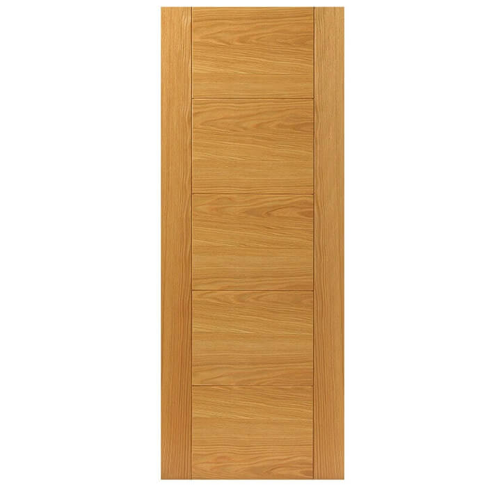 JB Kind Tigris Pre-Finished Oak 5-Panels Internal Fire Door