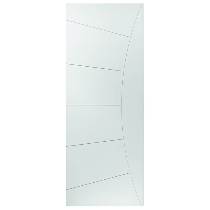 JB Kind Elektra White Primed 7-Panels Internal Flush Door