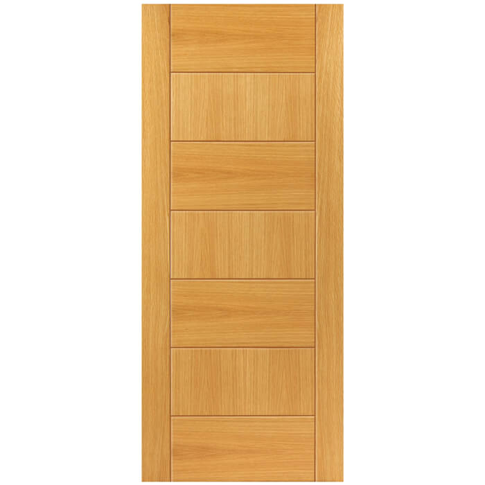 JB Kind Sirocco Pre-Finished Oak 7-Panels Internal Fire Door