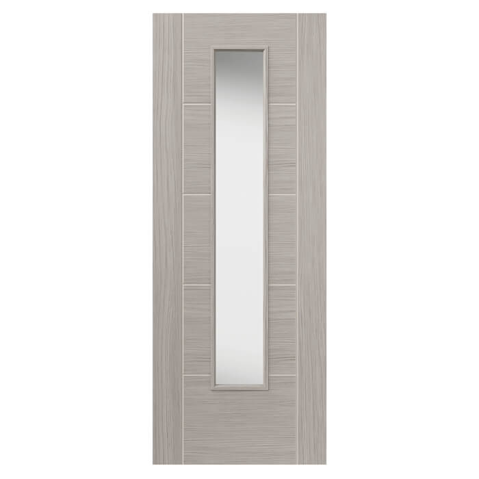 JB Kind Tigris Lava Laminate Grey 5-Panels 1-Lite Internal Glazed Door