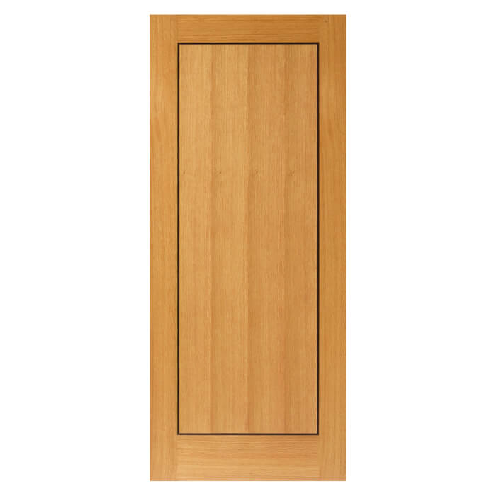 JB Kind Clementine Pre-Finished Oak 1-Panel Internal Door