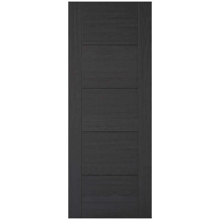 LPD Vancouver Pre-Finished Charcoal Black 5-Panels Internal Door