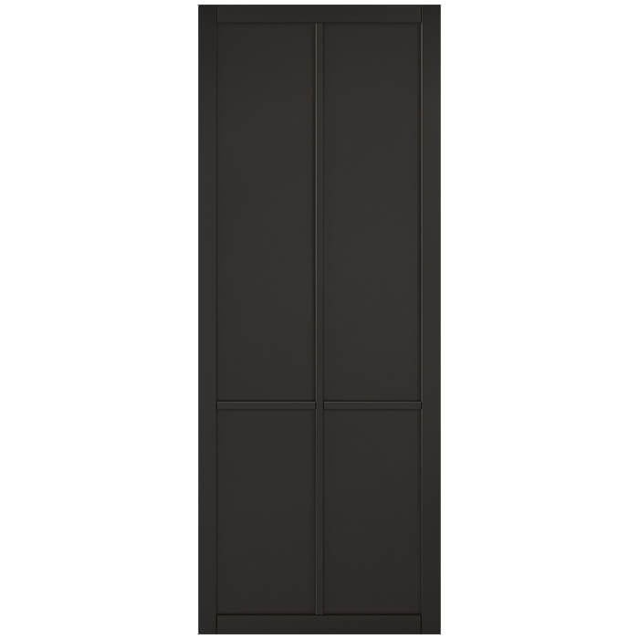 LPD Liberty Black Primed 4-Panels Internal Door