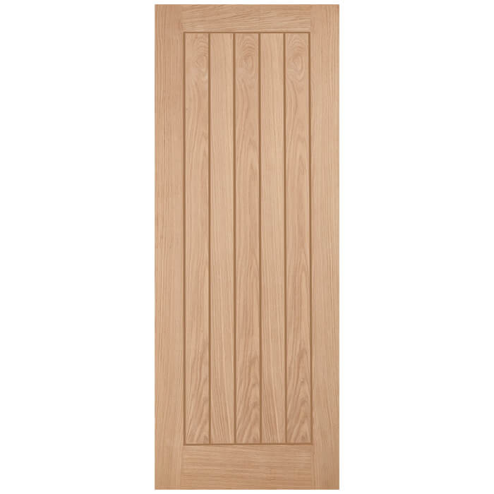 LPD Belize Un-Finished Oak 5-Panels Internal Fire Door