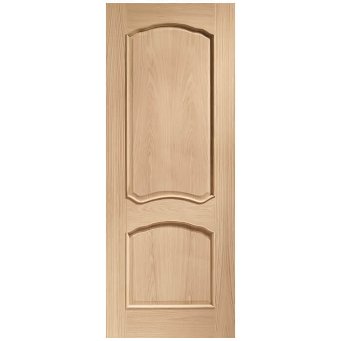 XL Joinery Louis Un-Finished Oak 2-Panels Internal Door