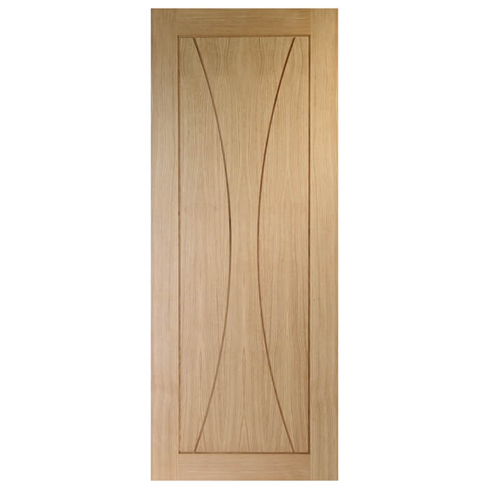 XL Joinery Verona Un-Finished Oak 3-Panels Internal Door