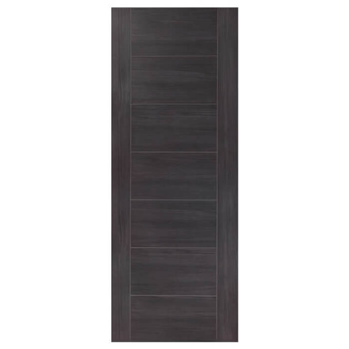 XL Joinery Palermo Laminate Umber Grey 7-Panels Internal Fire Door