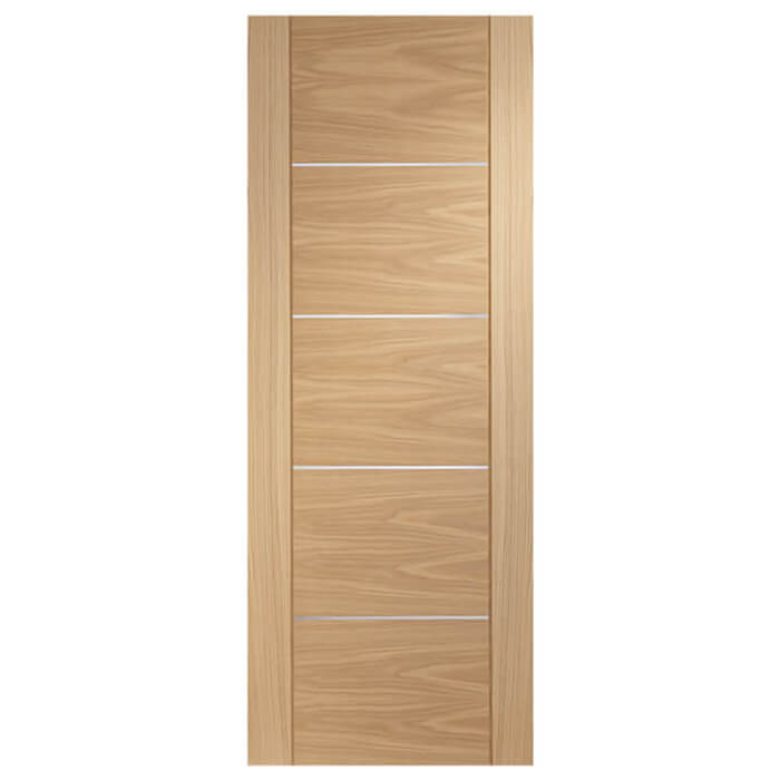 XL Joinery Portici Pre-Finished Oak 5-Panels Internal Fire Door